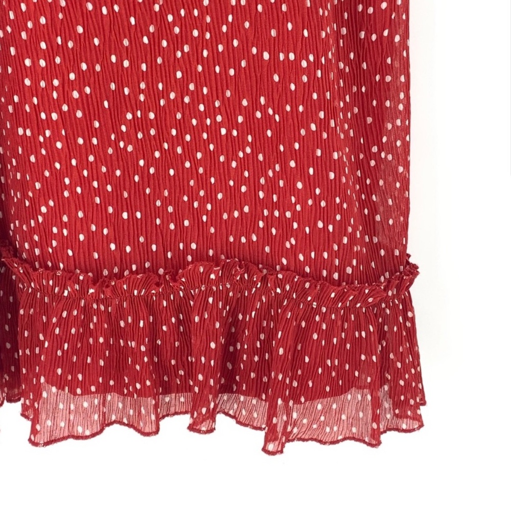 The Fifth Label ASSEMBLAGE Dress Red Polka Dot - Picture 3 of 6